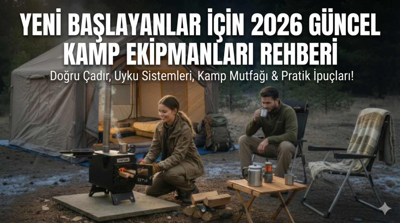 Yeni Başlayanlar İçin Kamp Ekipmanları Listesi (2026 Güncel Rehber)