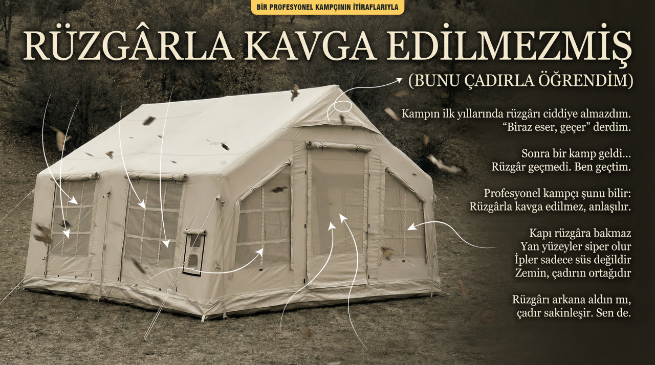 4 Mevsim Kamp - Rüzgarla Kavga Edilmezmiş