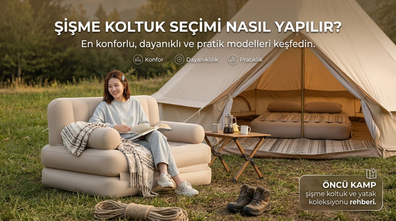 Şişme Koltuk Seçimi: Kamp Konforunu Zirveye Taşıyan Rehber (Gerçek Deneyimle)