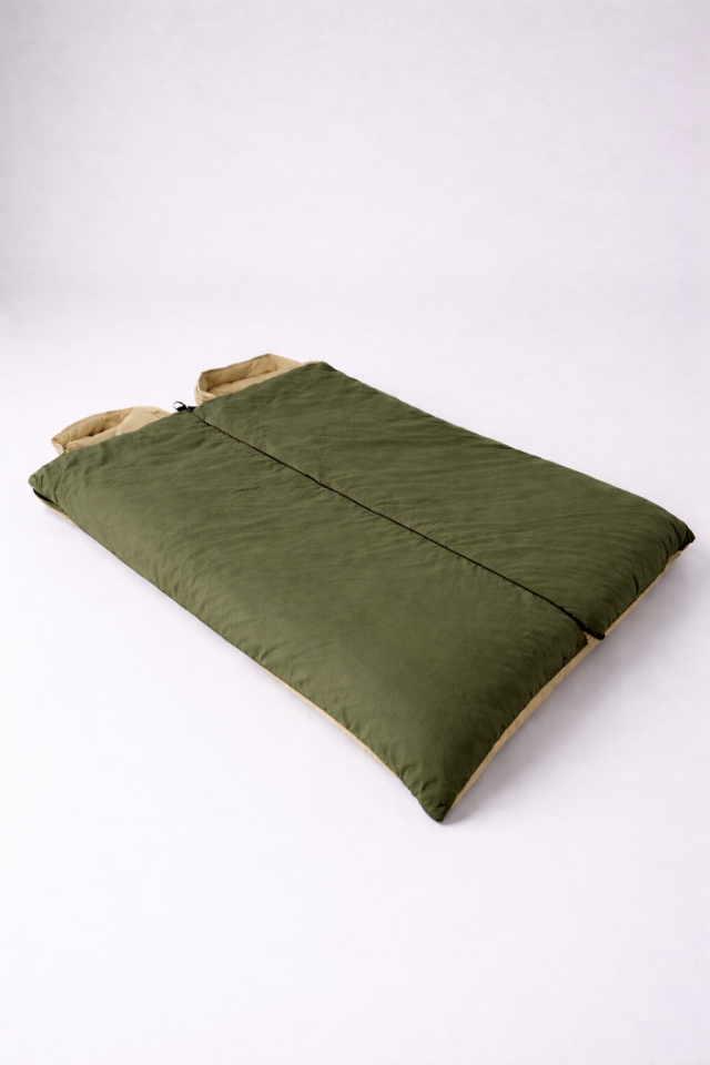 Birleştirilebilir Çift Kişilik Askeri Kamuflaj Uyku Tulumu – Su Geçirmez – −25°C Soğuk Dayanımı