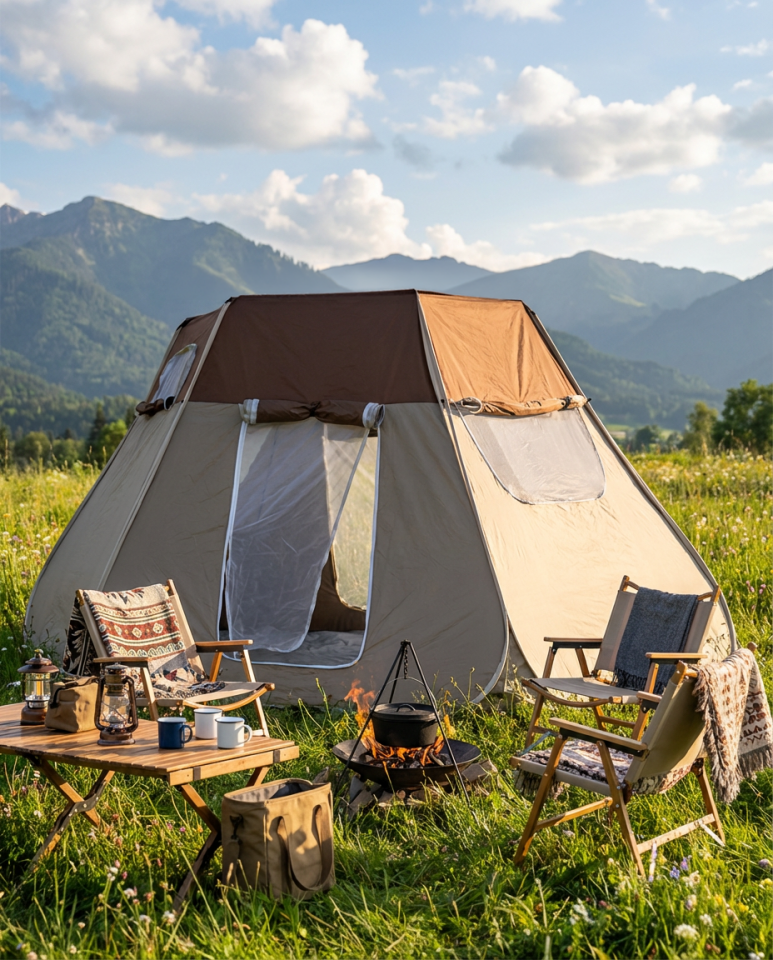 Yeni Nesil 8-10 Kişilik Otomatik Kolay Kurulum Çadır