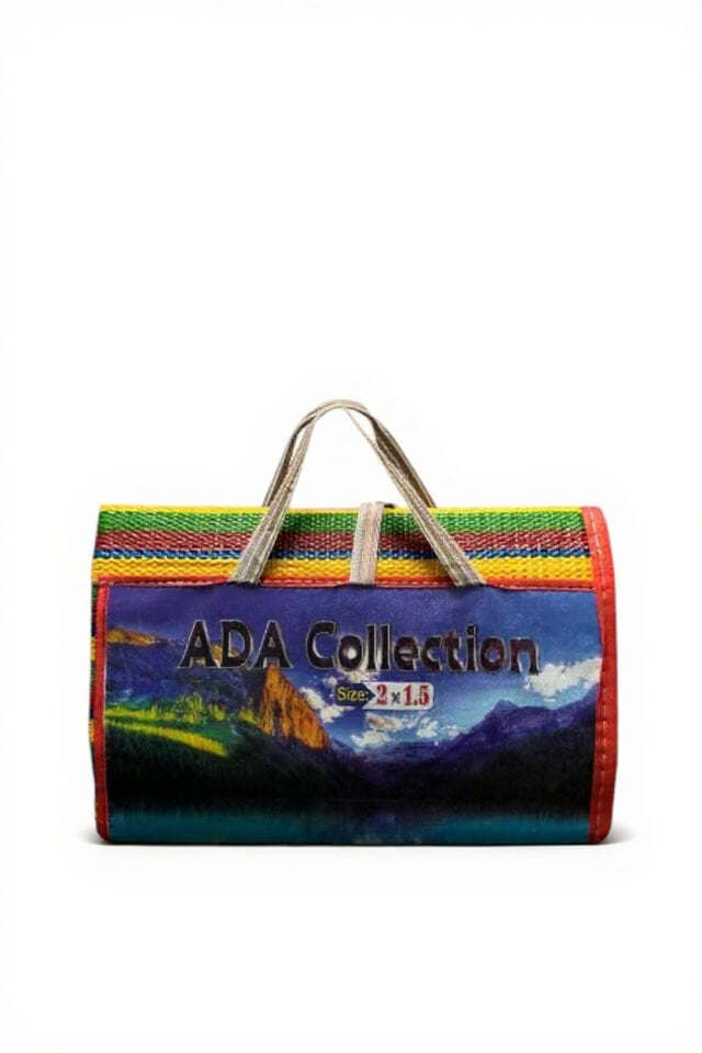 Hasır Çanta | Katlanabilir | Deniz, Kamp ve Piknik İçin