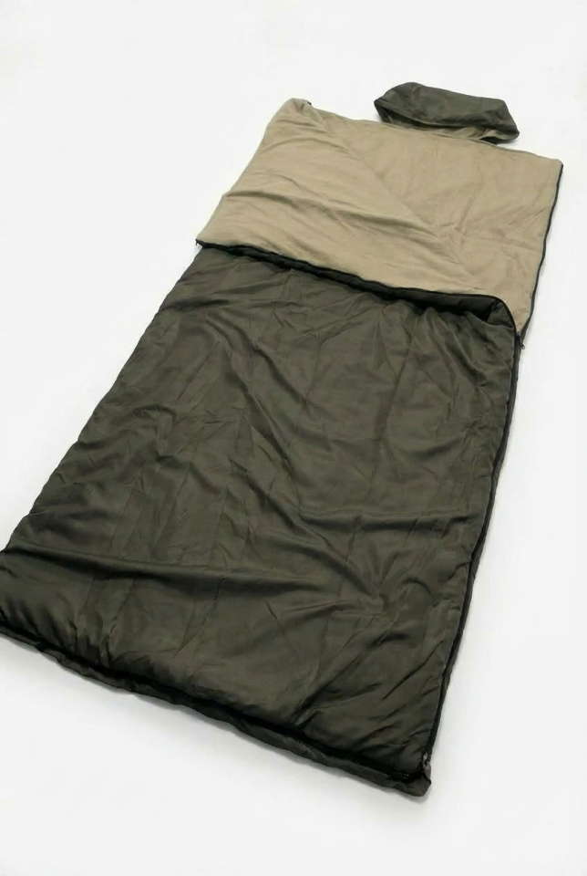 Tek Kişilik Askeri Tip Uyku Tulumu | −15°C Soğuk Dayanımlı | Polar İç Yüzey