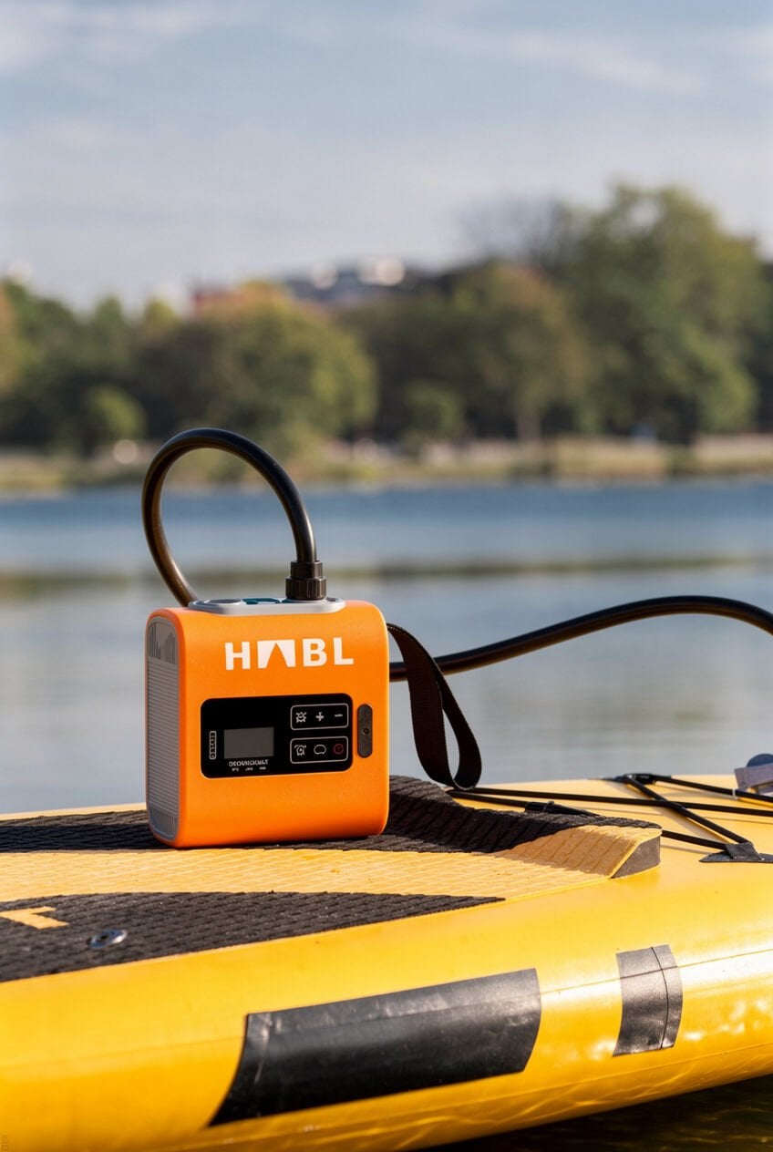 Şarjlı Dijital Hava Pompası | SUP & Şişme Çadır | 22 PSI (1.5 BAR)