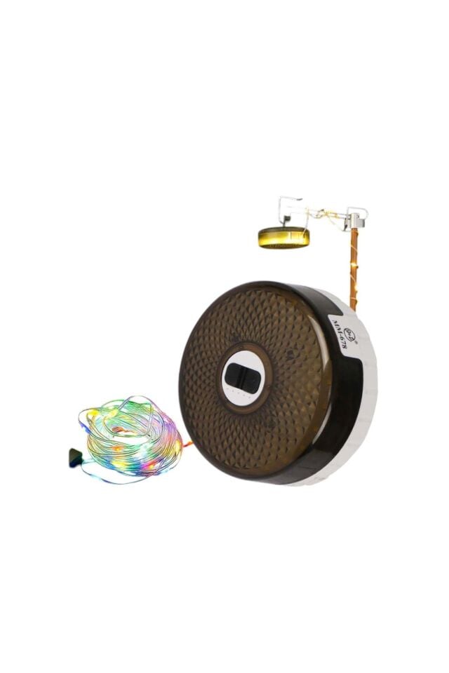 9+1 Çok Fonksiyonlu Kamp Lambası | Powerbank Özellikli | Type-C Şarjlı LED Aydınlatma