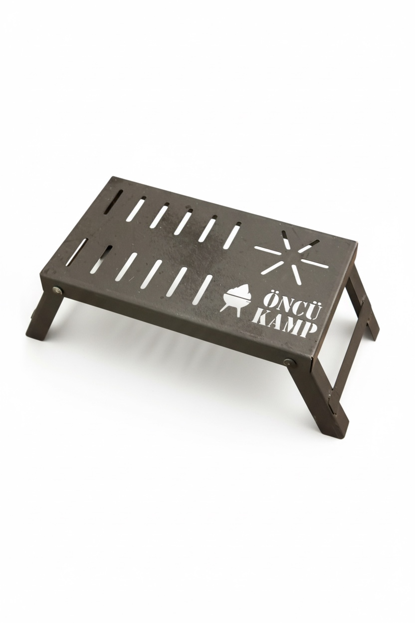 Küçük Katlanabilir Izgara | Cep Boy | Çantalı | 1.5 mm Çelik Sac