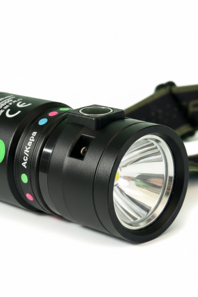 Şarjlı Zoomlu Kafa Lambası 40W 4000 Lümen | GS-15550 Kamp Feneri