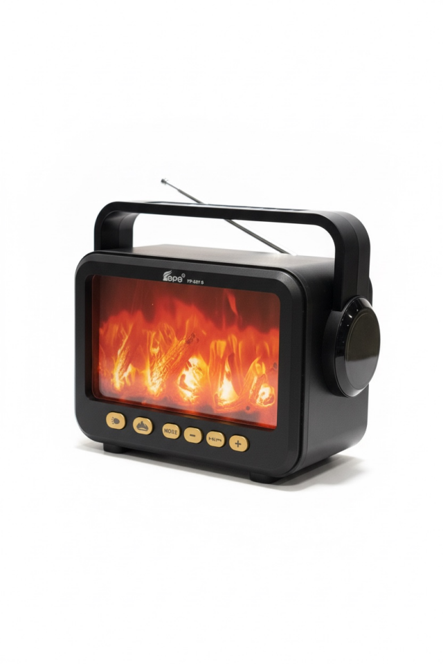 Solar Panelli Nostaljik Bluetooth Radyo FP-337-S | Fenerli