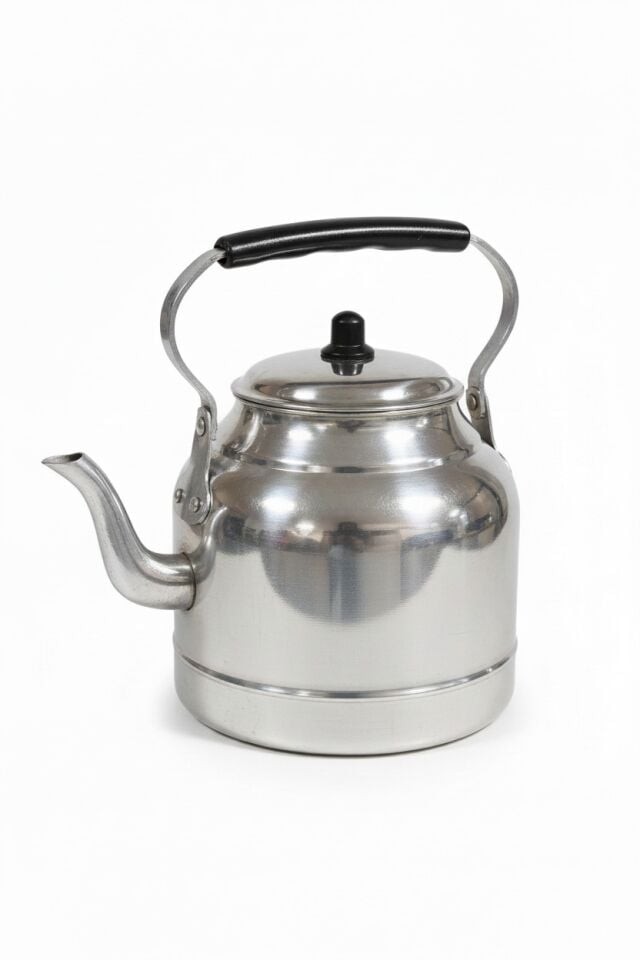 Alüminyum Çaydanlık Demlik 1.6 L | Üstten Kulplu, Hafif ve Dayanıklı