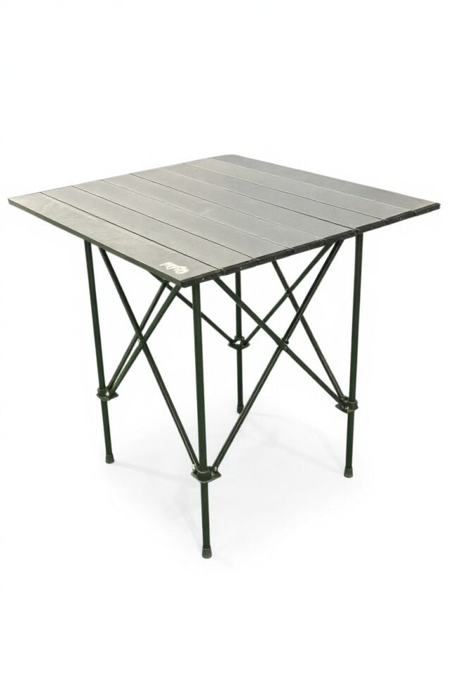 Metal Katlanır Kamp Masası 67x63x66 cm | Çantalı, Hafif ve Dayanıklı