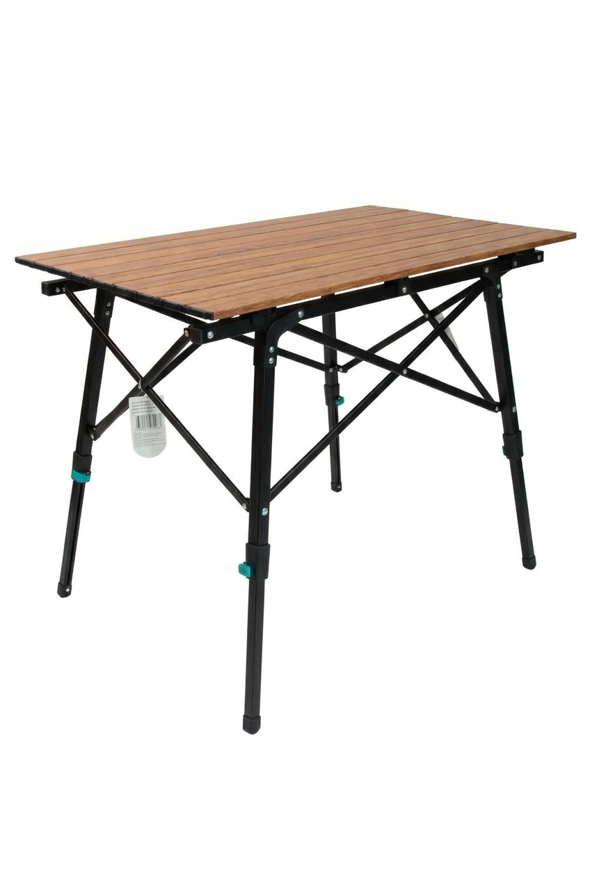 Moonlite Katlanır Kamp Masası Wooden | Yükseklik Ayarlı, Hafif, Alüminyum
