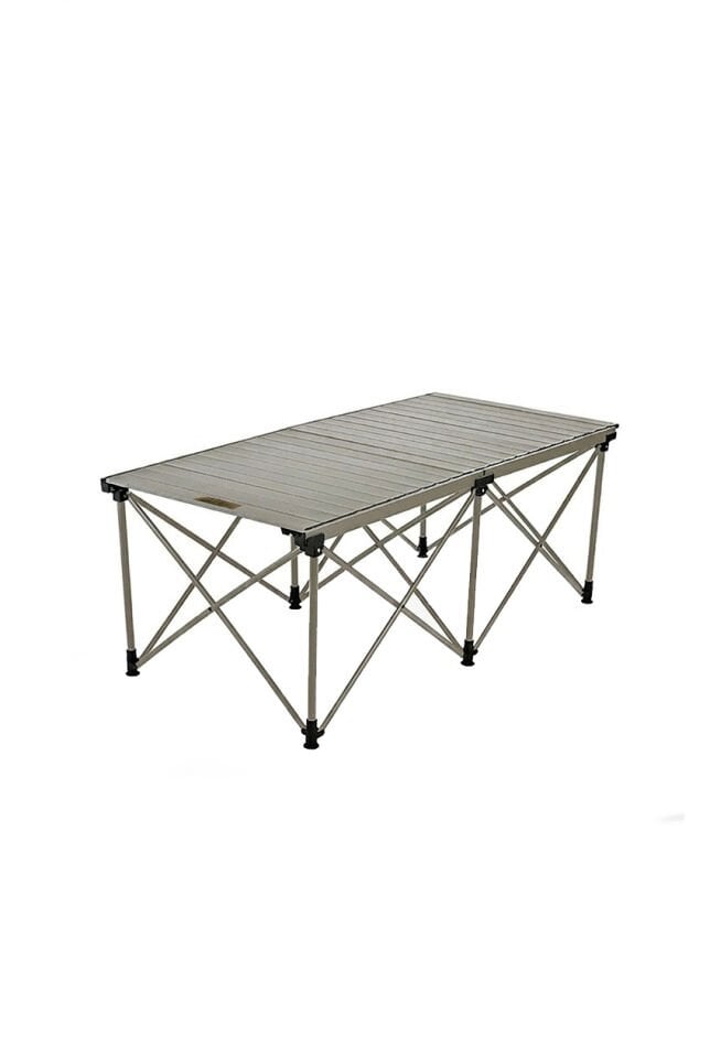 Horizon Katlanabilir Kamp Masası 130 cm | Ayarlanabilir Yükseklik, Alüminyum Gövde, Sallanmaz