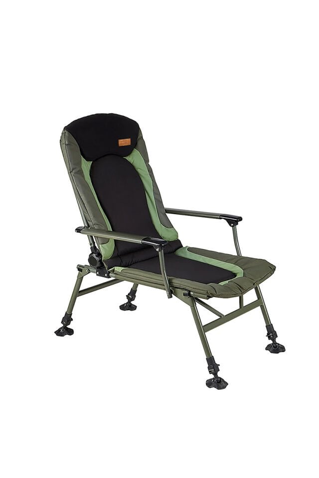 Rockchair Katlanabilir Kamp Sandalyesi | Yatabilen Sırt, 150 kg Taşıma, Ultra Konfor