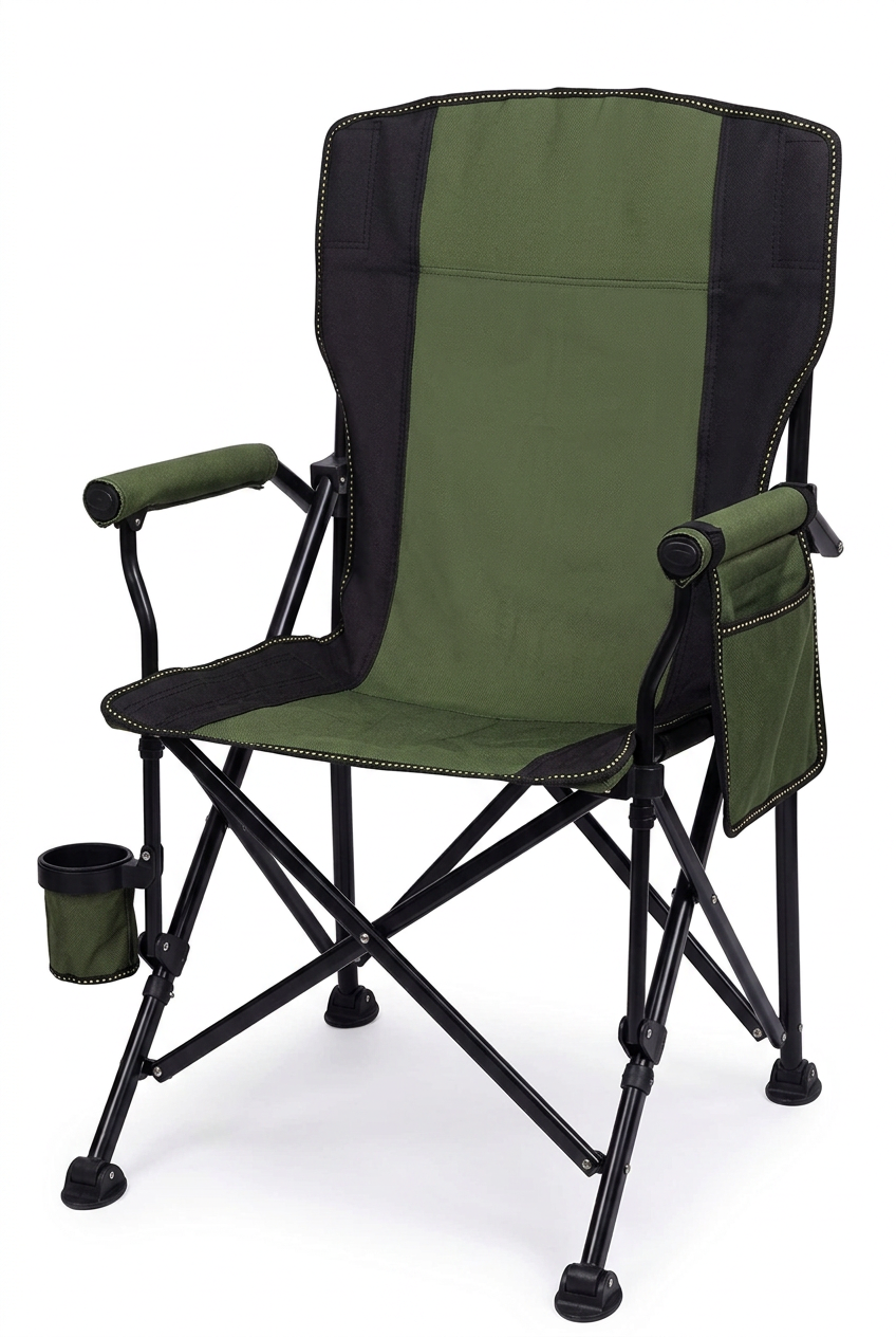 River Side Katlanabilir Kamp Sandalyesi – 150 Kg Taşıma Kapasiteli
