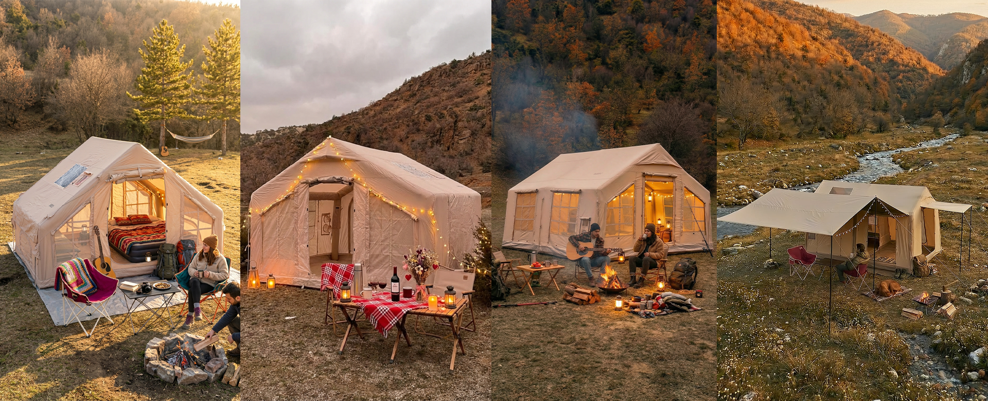 Her Bütçeye Uygun Şişme Çadırlar